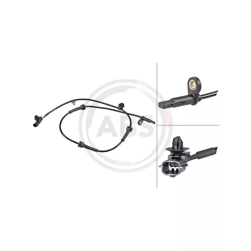 Capteur, vitesse de roue A.B.S. 31998