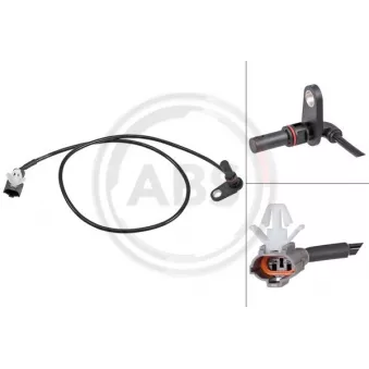 Capteur, vitesse de roue A.B.S. 32005