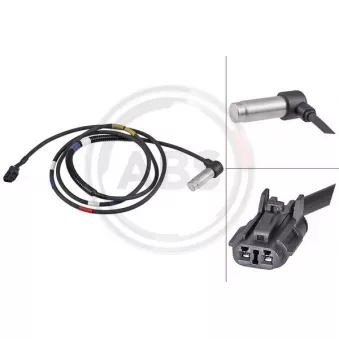 Capteur, vitesse de roue A.B.S. 32014