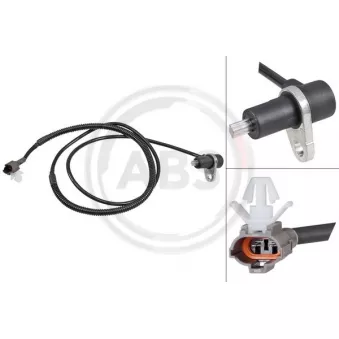 Capteur, vitesse de roue A.B.S. 32007
