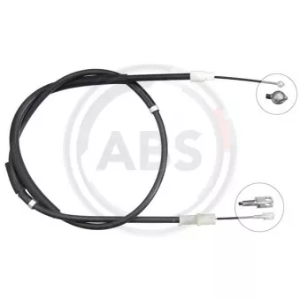 Tirette à câble, frein de stationnement A.B.S.