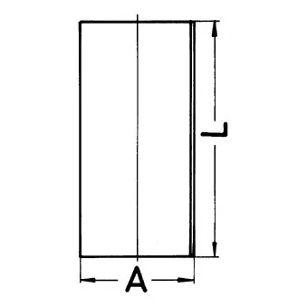 Chemise de cylindre KOLBENSCHMIDT