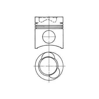 Piston KOLBENSCHMIDT