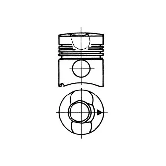 Piston KOLBENSCHMIDT