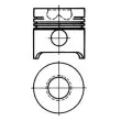 Piston KOLBENSCHMIDT 90654600 - Visuel 1