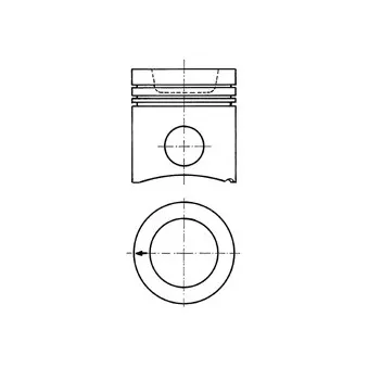Piston KOLBENSCHMIDT