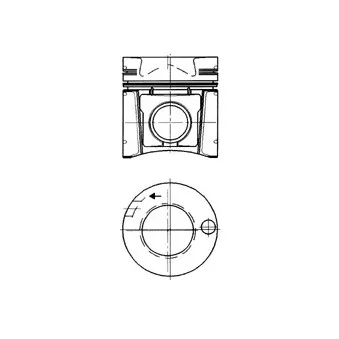 Piston KOLBENSCHMIDT