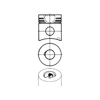 Piston KOLBENSCHMIDT