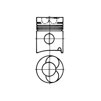 Piston KOLBENSCHMIDT