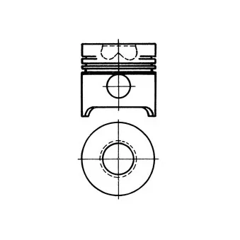 Piston KOLBENSCHMIDT