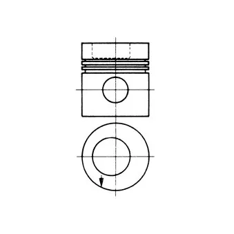 Piston KOLBENSCHMIDT