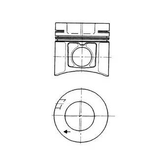 Piston KOLBENSCHMIDT