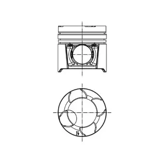 Piston KOLBENSCHMIDT