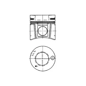Piston KOLBENSCHMIDT