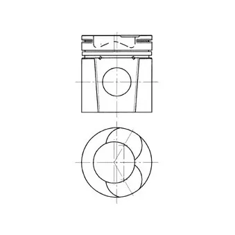 Piston KOLBENSCHMIDT