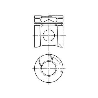Piston KOLBENSCHMIDT
