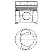 Piston KOLBENSCHMIDT 94487600 - Visuel 1