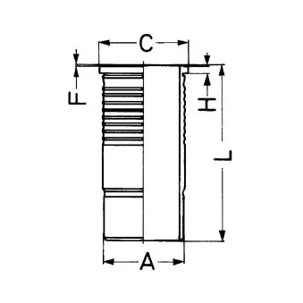 Chemise de cylindre KOLBENSCHMIDT 89905110