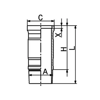 Chemise de cylindre KOLBENSCHMIDT