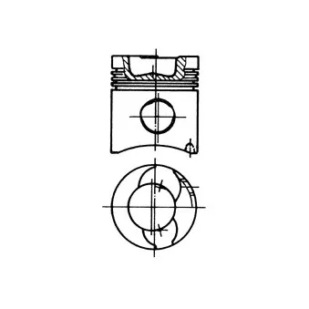 Piston KOLBENSCHMIDT