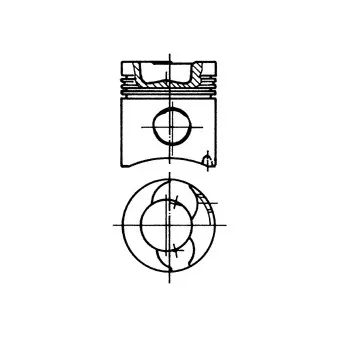 Piston KOLBENSCHMIDT