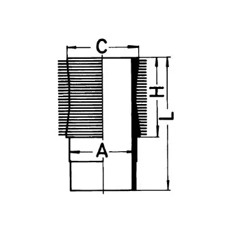 Chemise de cylindre KOLBENSCHMIDT 89494110