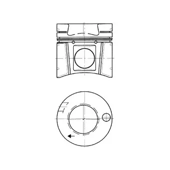 Piston KOLBENSCHMIDT