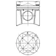 Piston KOLBENSCHMIDT 94846600 - Visuel 1