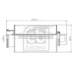 Filtre, ventilation du carter-moteur FEBI BILSTEIN 172620 - Visuel 2