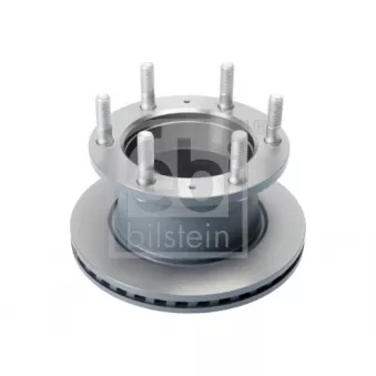 Jeu de 2 disques de frein arrière FEBI BILSTEIN 171505