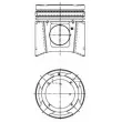 Piston KOLBENSCHMIDT 99697600 - Visuel 1
