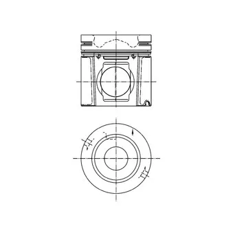 Piston KOLBENSCHMIDT
