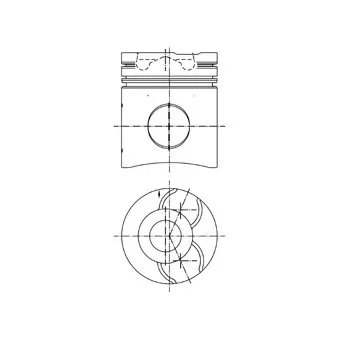 Piston KOLBENSCHMIDT