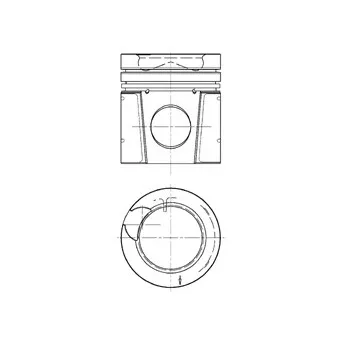 Piston KOLBENSCHMIDT 99900600