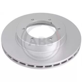 Jeu de 2 disques de frein avant A.B.S.