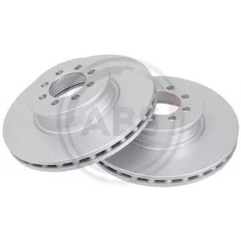 Jeu de 2 disques de frein avant A.B.S.