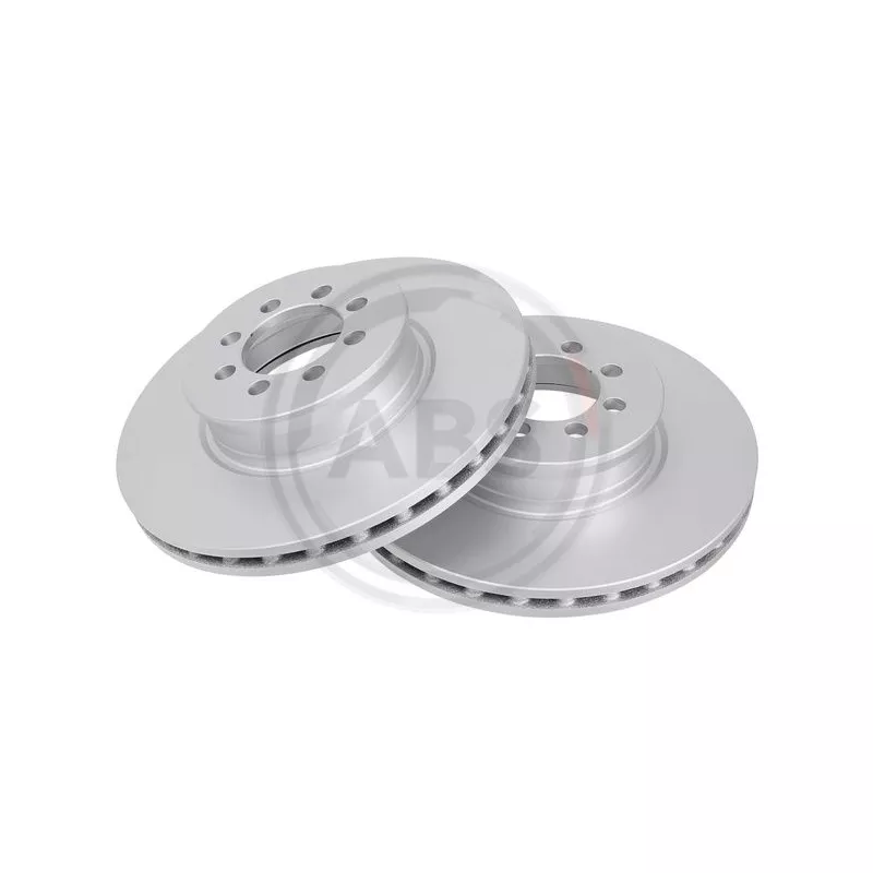 Jeu de 2 disques de frein avant A.B.S. 18036