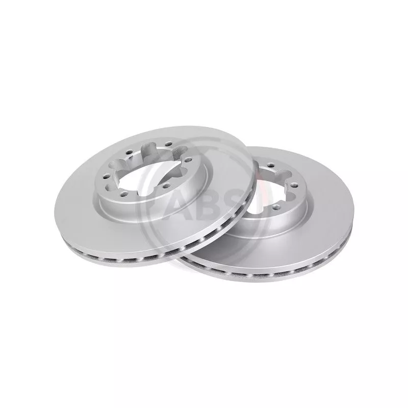 Jeu de 2 disques de frein avant A.B.S. 18083