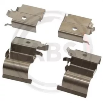 Kit d'accessoires, plaquette de frein à disque A.B.S.