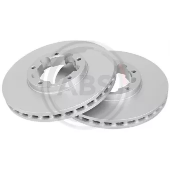 Jeu de 2 disques de frein avant A.B.S.