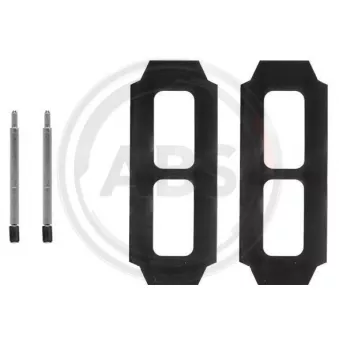 Kit d'accessoires, plaquette de frein à disque A.B.S.