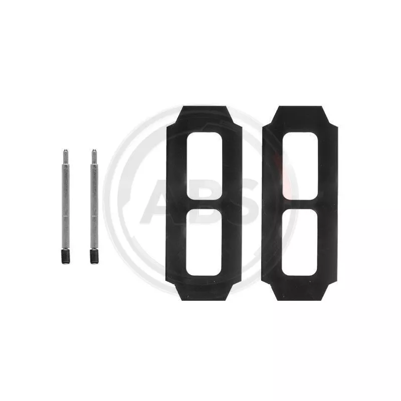 Kit d'accessoires, plaquette de frein à disque A.B.S. 0987Q