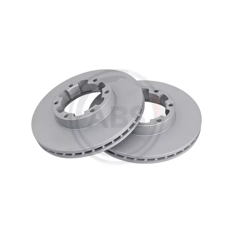 Jeu de 2 disques de frein avant A.B.S. 17620