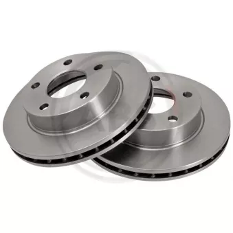 Jeu de 2 disques de frein avant A.B.S.