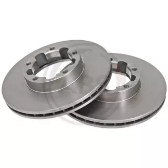 Jeu de 2 disques de frein avant A.B.S.