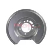 Déflecteur, disque de frein arrière droit METZGER 6115166 - Visuel 1