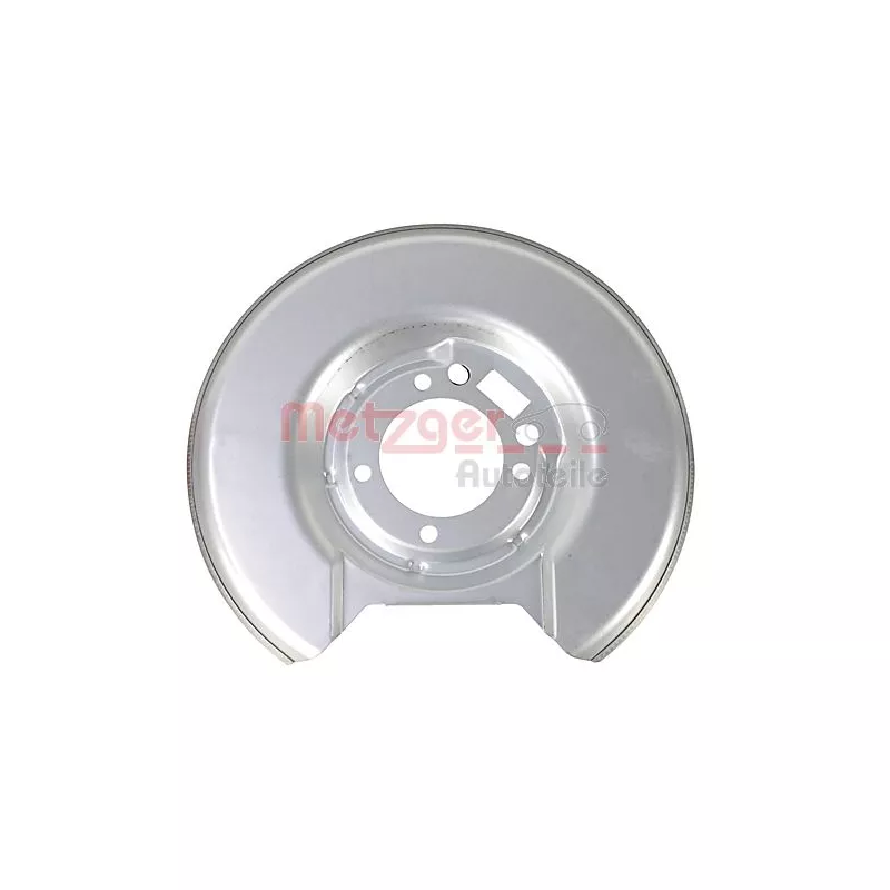 Déflecteur, disque de frein arrière gauche METZGER 6115165