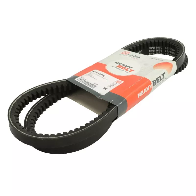 Courroie trapézoïdale LEMA XPB1650L
