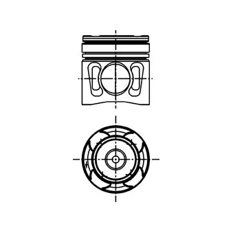 Piston KOLBENSCHMIDT 40162601