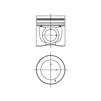 Piston KOLBENSCHMIDT